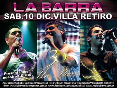 La Barra: El 30 es Un Placer
